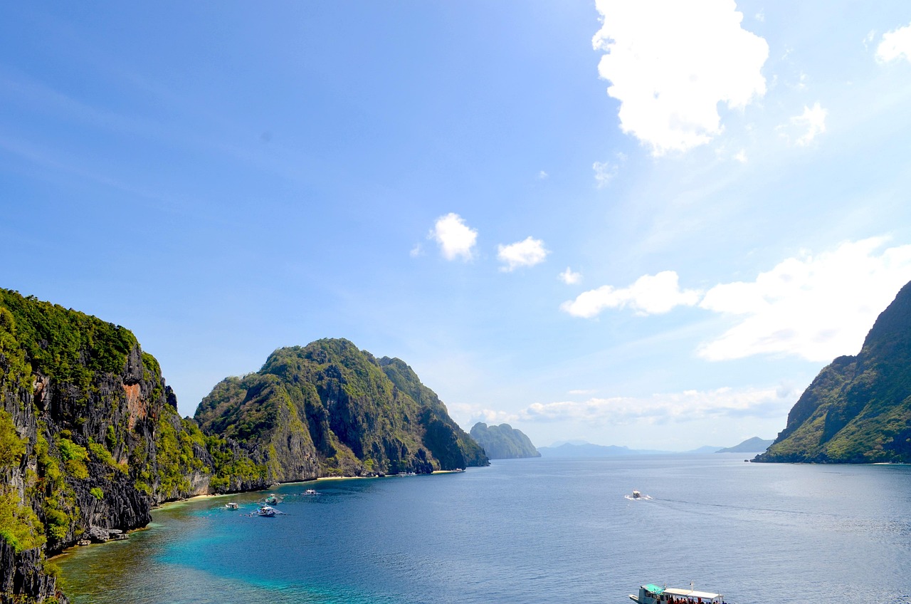 Snorkeling at a Palawan island hopping tour stop Philippines