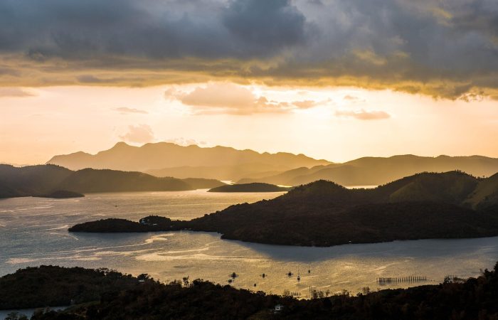 Sunset view over Coron Bay Palawan Philippines is Coron worth visiting