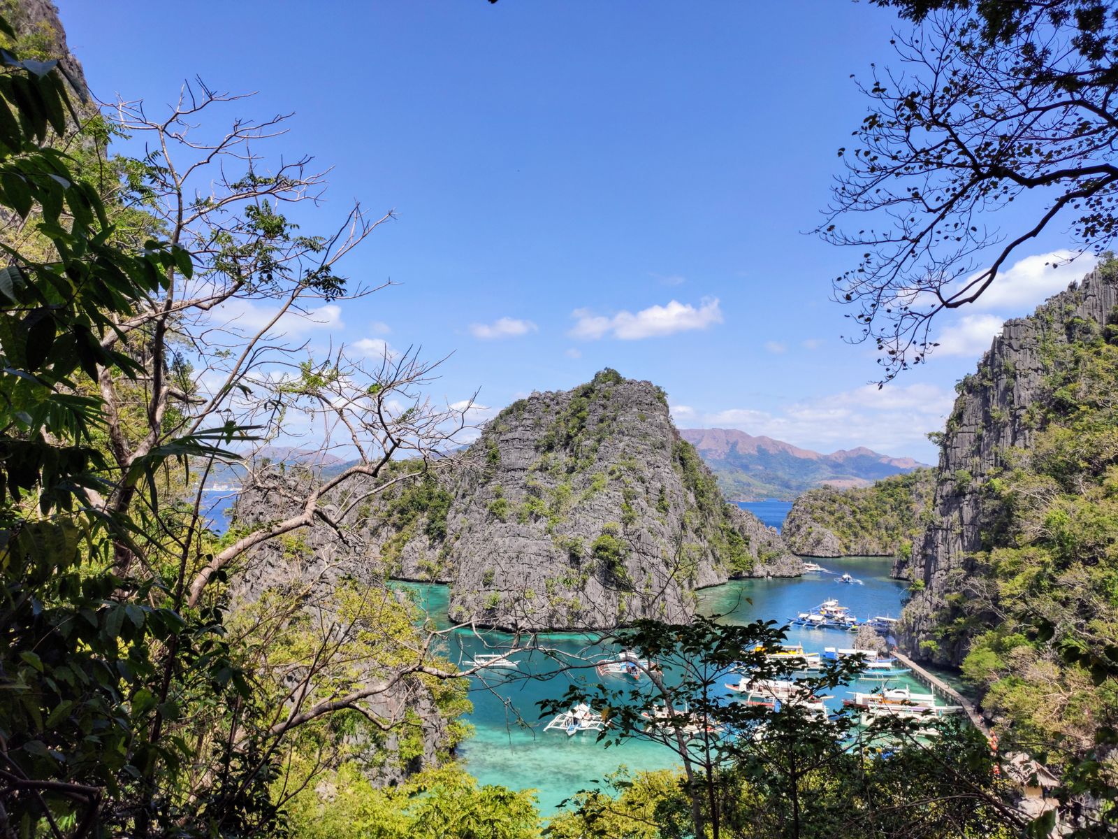 Kayangan Lake in Coron, one of the postcard lagoons often paired with a Maquinit Hot Springs soak