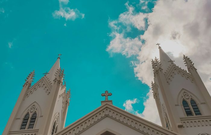 Church facade in Puerto Princesa Palawan, a classic stop on a Puerto Princesa city tour