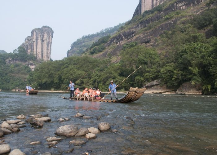 Mount Wuyi in Fujian province, China