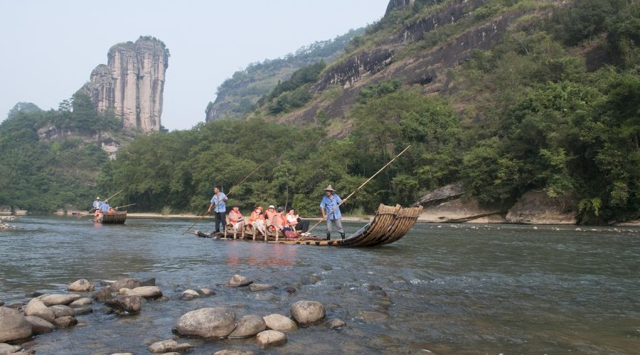 Mount Wuyi Mount Wuyi in Fujian province, China